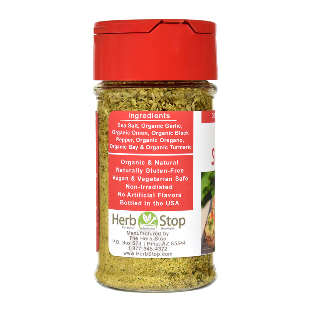 Organic Adobo Seasoning Spice Jar  - Left