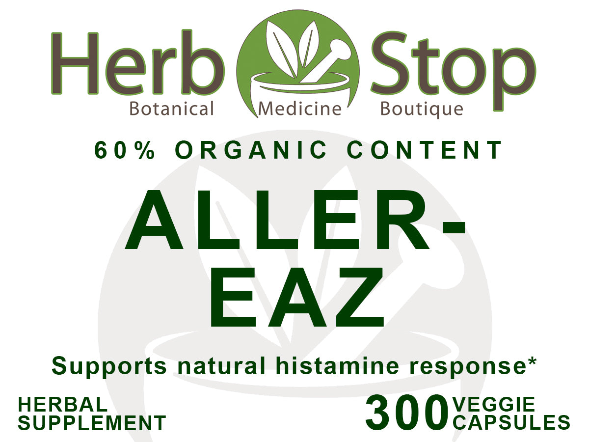 Aller-Eaz Bulk Capsules Label