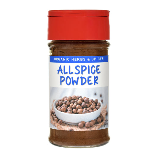 Organic Allspice Powder Spice Jar