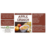 Apple Crunch Loose Leaf Black Tea Label