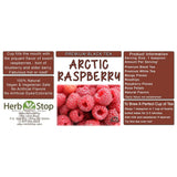 Arctic Raspberry Loose Leaf Black Tea Label