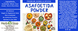 Asafoetida Powder Label