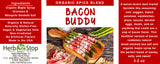 Organic Bacon Buddy Seasoning Label