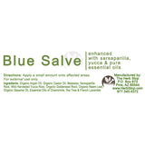 Blue Salve Label
