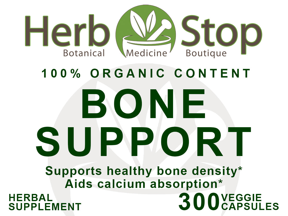Bone Support Capsules Label - Front