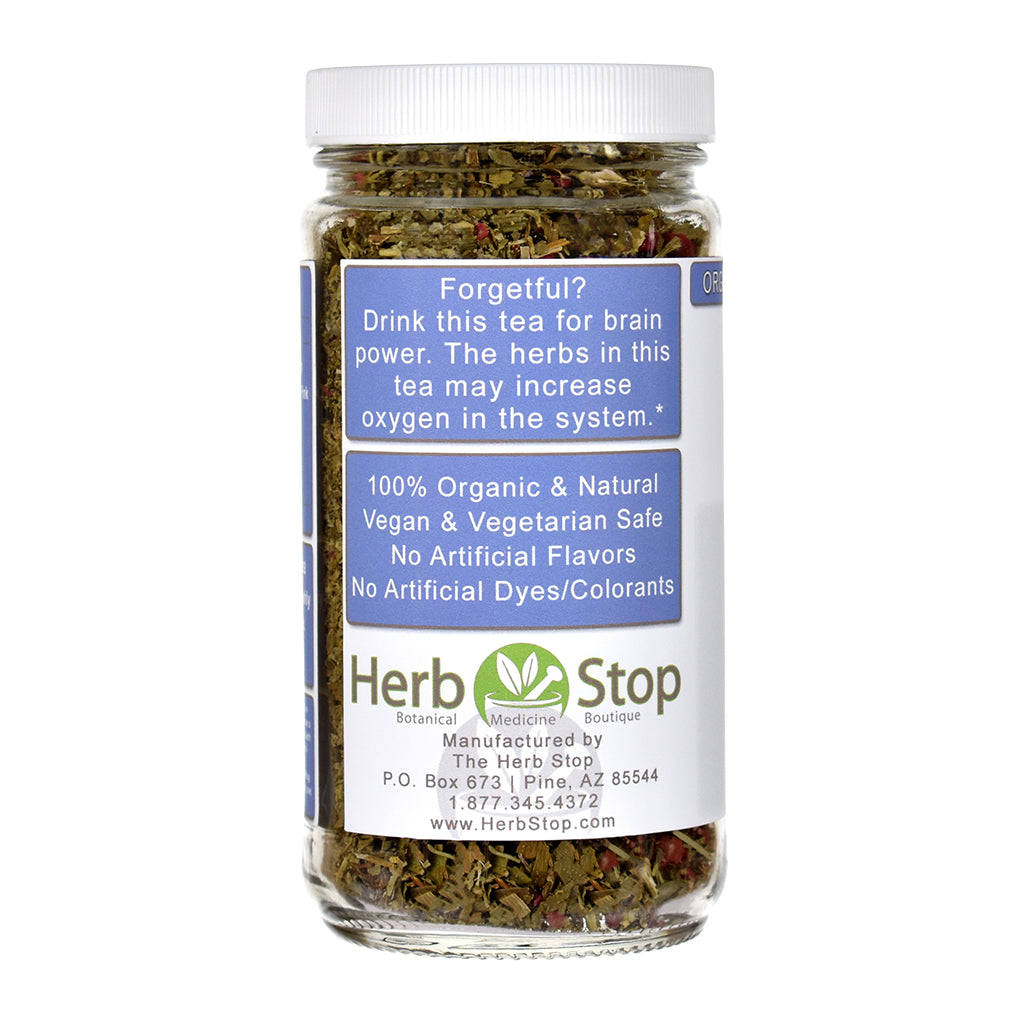 Organic Brain Tonic Loose Leaf Tea - Left