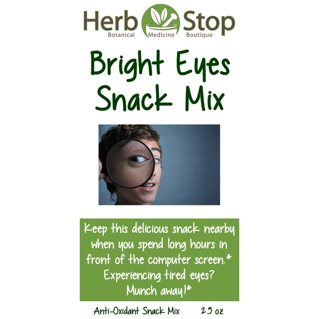 Bright Eyes Snack Mix Label - Front