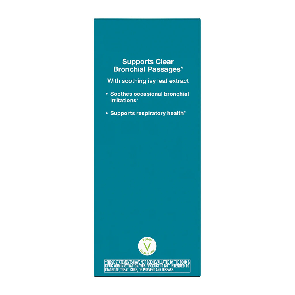 Nature's Way Bronchial Soothe package with white text on a white background