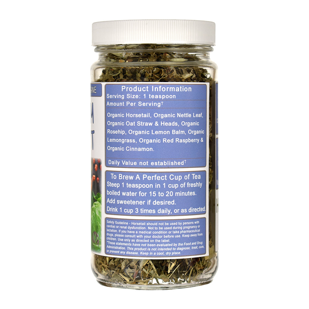 Calcium Support Loose Leaf Tea Jar - Right