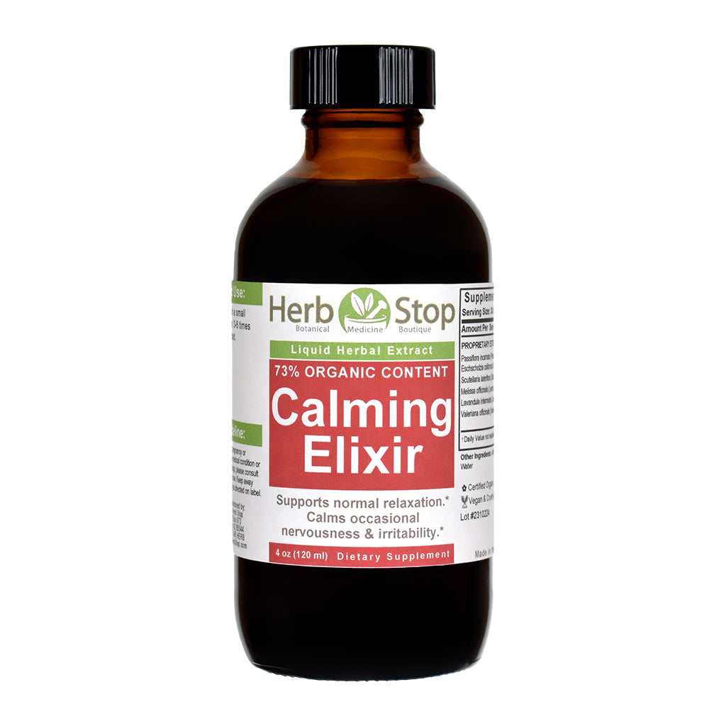 Calming Elixir Liquid Extract 4 oz