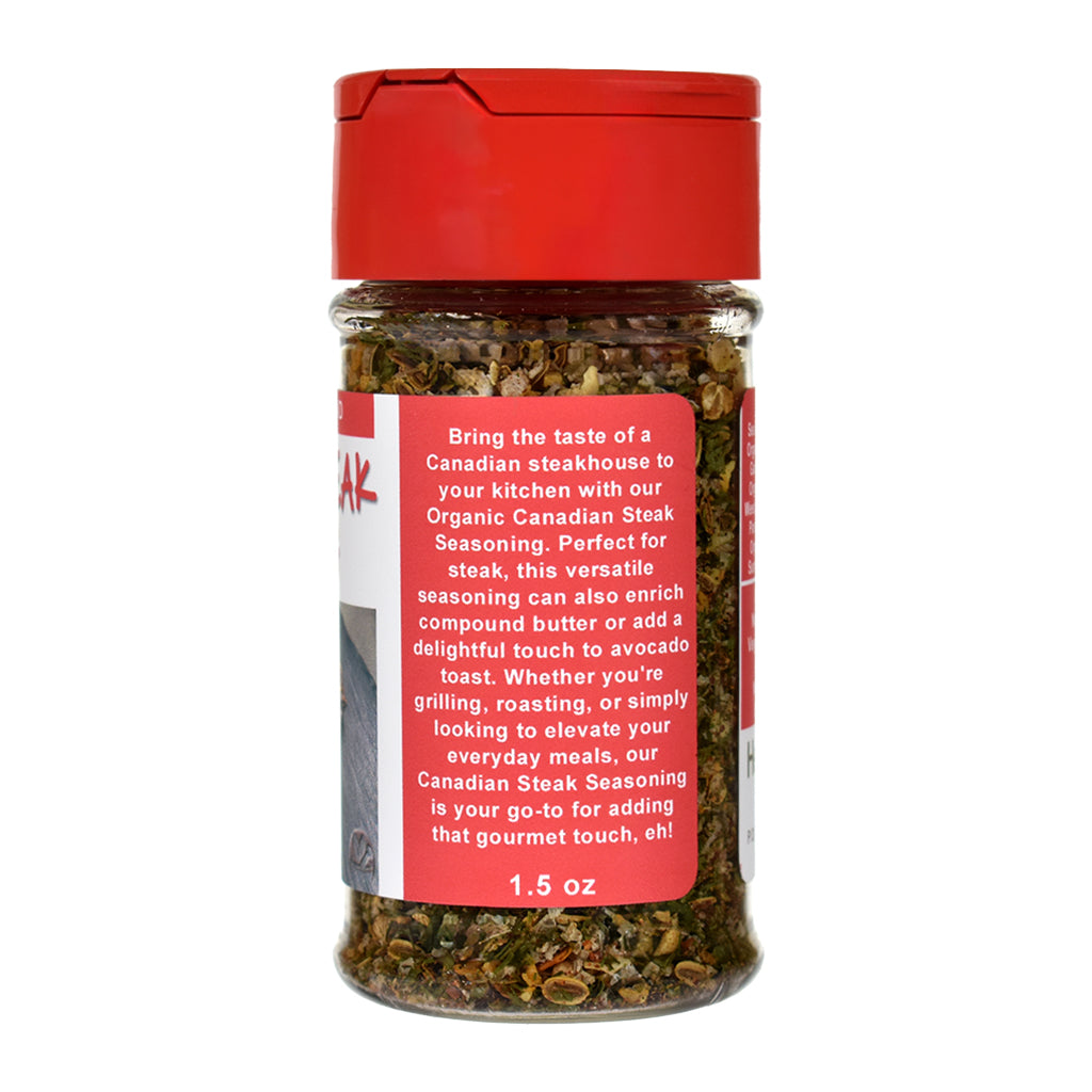 Organic Canadian Steak Seasoning Blend - Right