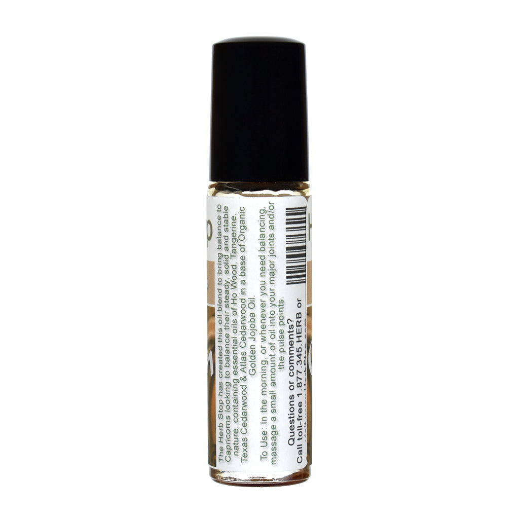 Capricorn Astrological Roll-On - Back