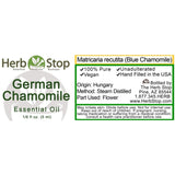German Chamomile Essential Oil Label