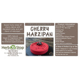 Cherry Marzipan Loose Leaf Oolong Tea Label