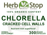 Chlorella Capsules Label - Front