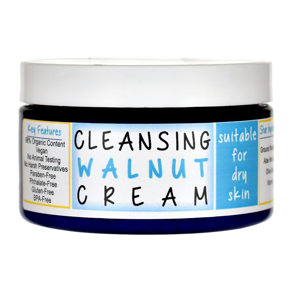 Cleansing Walnut Cream Jar - Front
