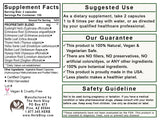 Clear Head Capsules Label - Back