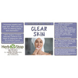 Clear Skin Loose Leaf Herbal Tea Label