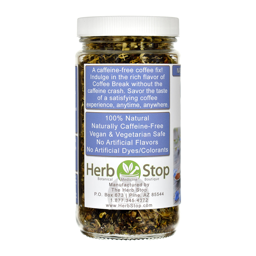 Coffee Break Loose Leaf Tea Jar - Left