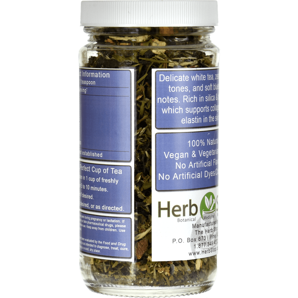 Collagen Booster Loose Leaf Tisane Jar - Back