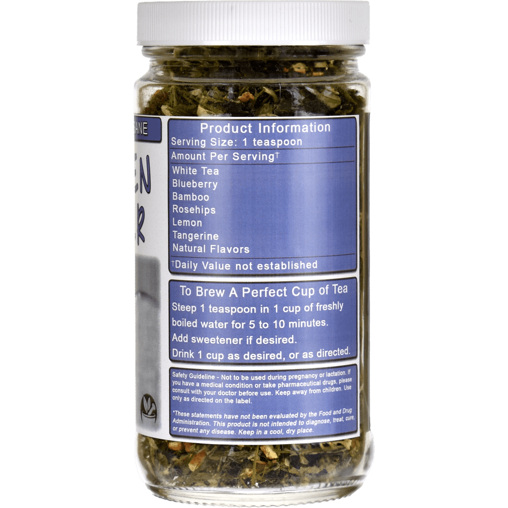 Collagen Booster Loose Leaf Tisane Jar - Right