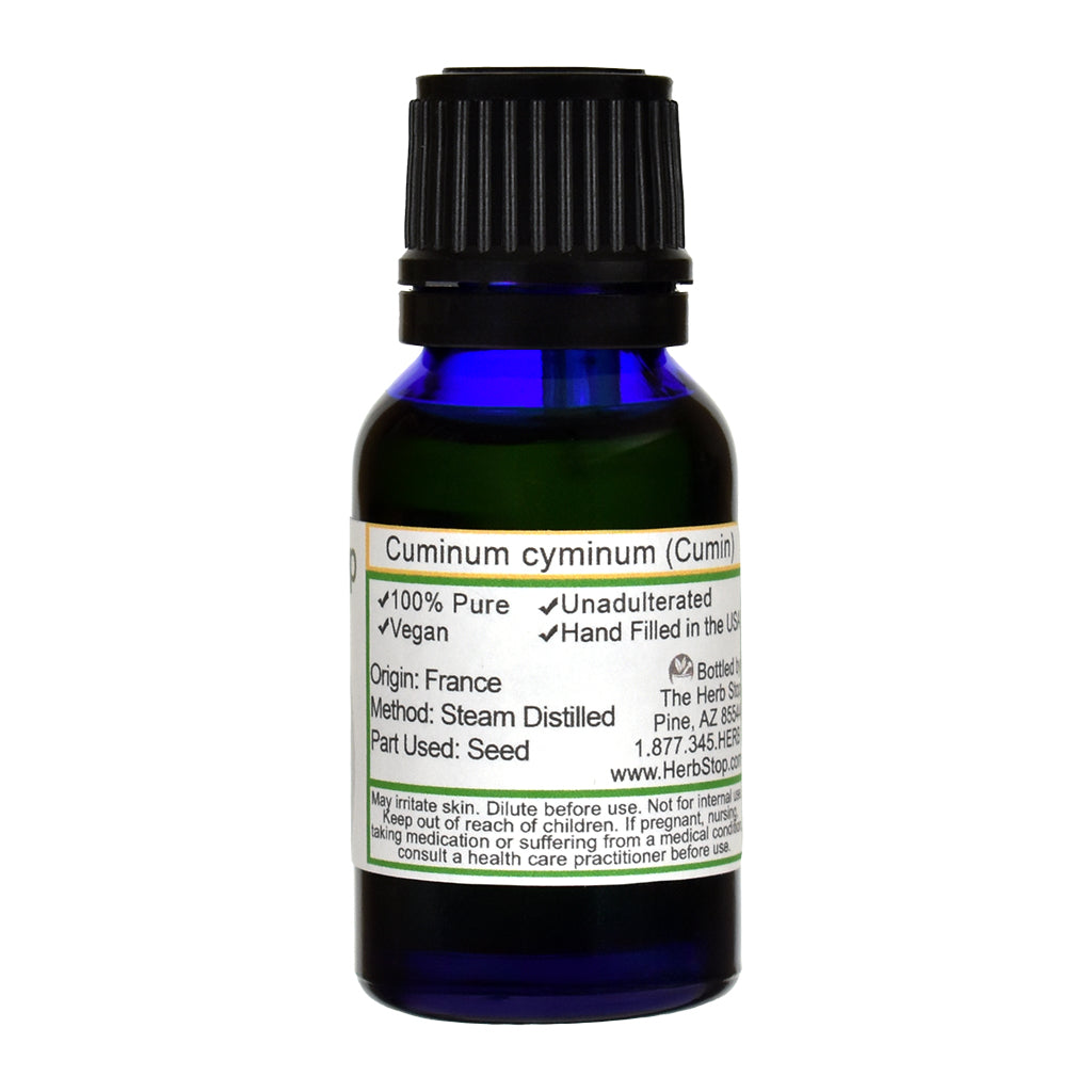 Cumin Essential Oil - Back