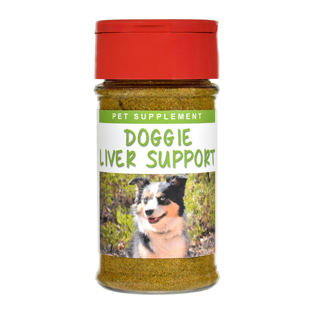 Doggie Liver Support Pet Supplement Jar