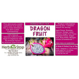 Dragon Fruit Loose Leaf Herb & Fruit Tea Label