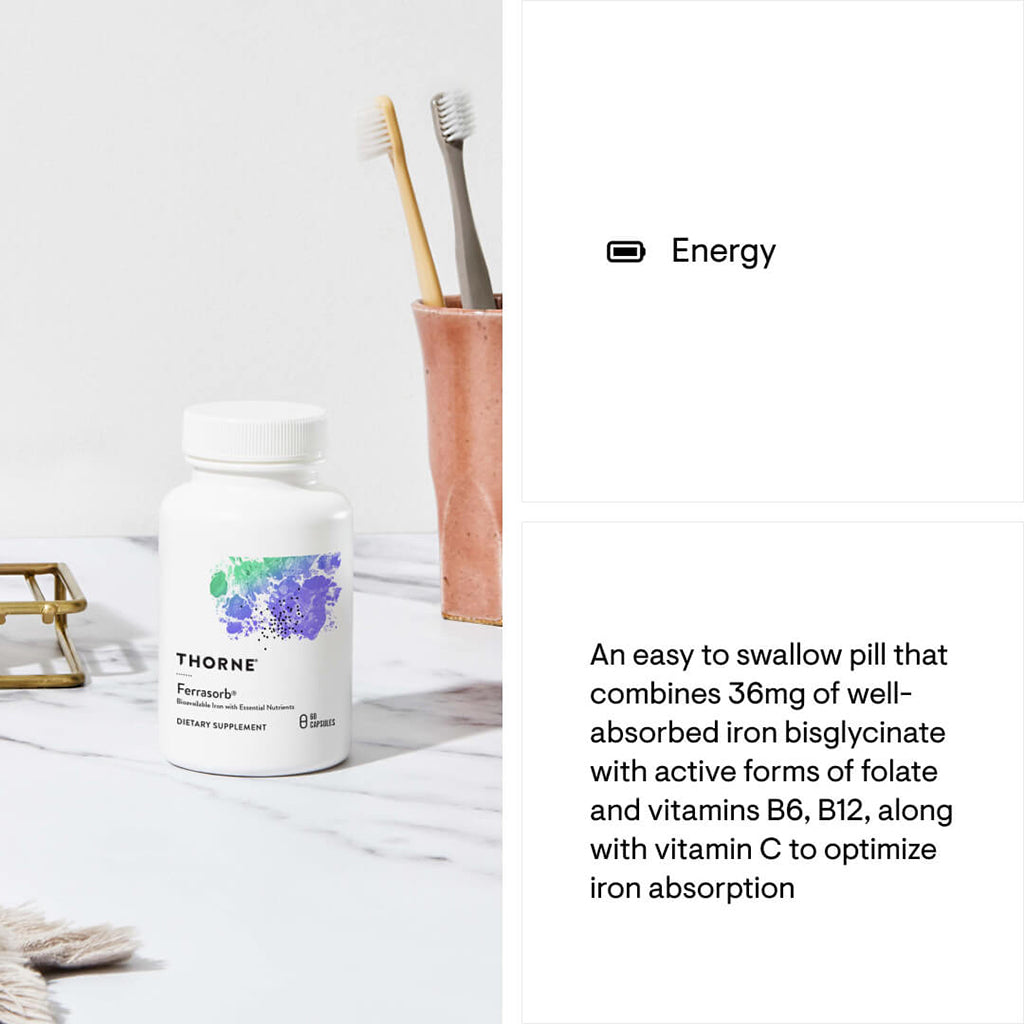 Ferrasorb Bioavailable Iron - Thorne