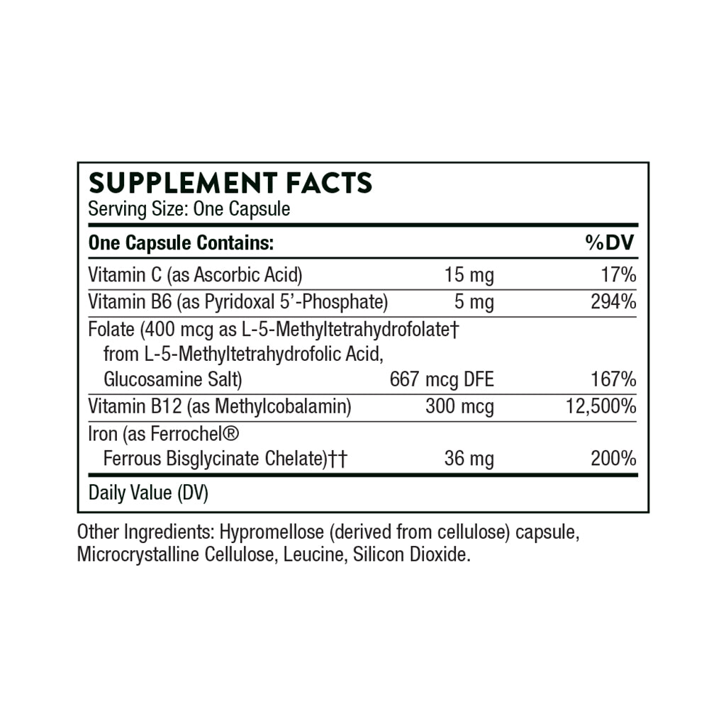 Ferrasorb Bioavailable Iron - Thorne