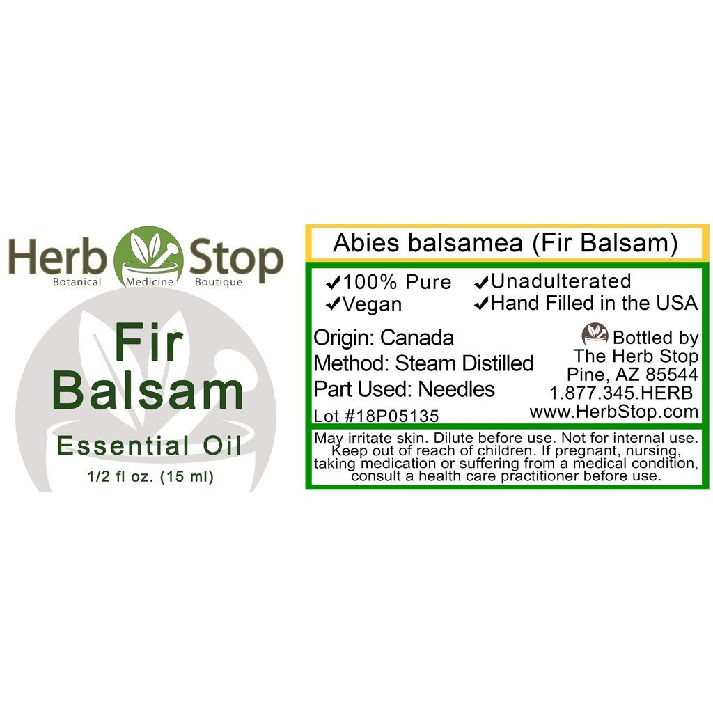 White Fir Balsam Needle Essential Oil