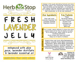 Fresh Lavender Jelly Label