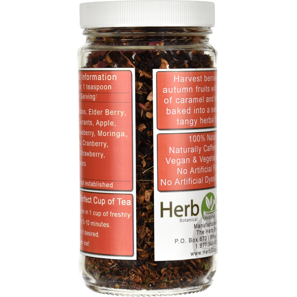 Fruit Cake Rooibos Tea Jar - Back