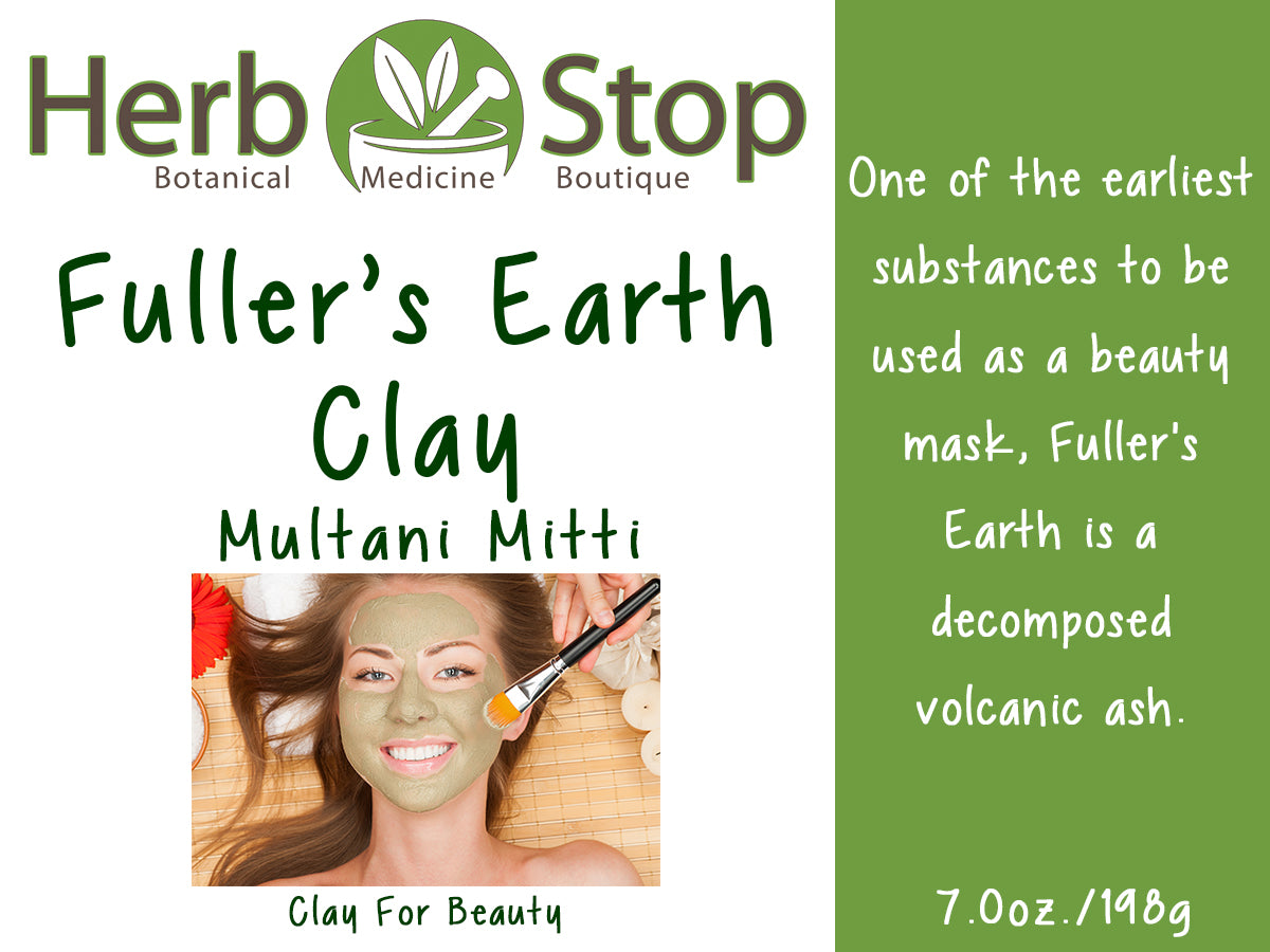 Fuller's Earth Clay - Label