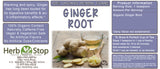 Ginger Root Herbal Tea Label
