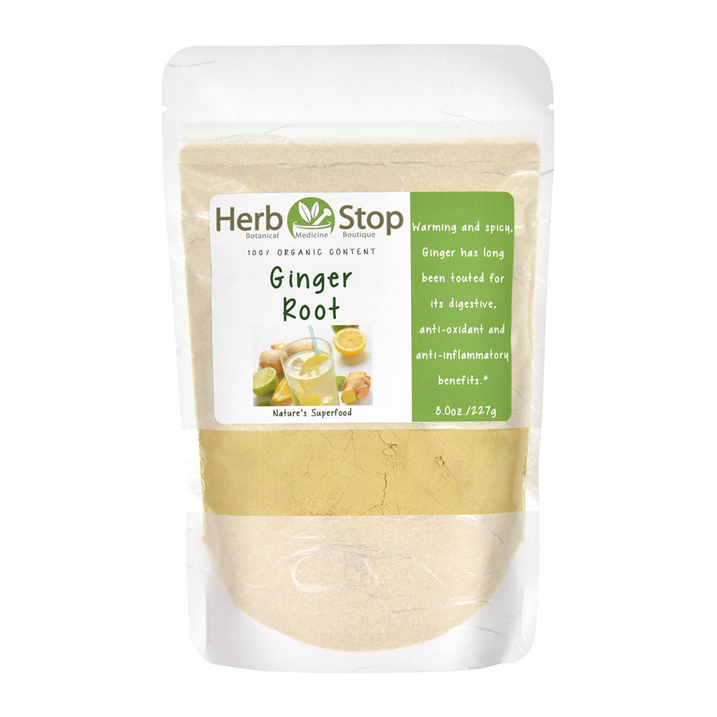 Organic Ginger Root Powder - Bag