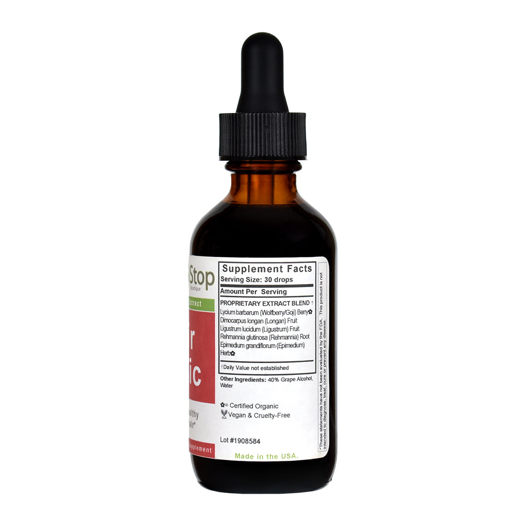 Hair Tonic Liquid Extract 2 oz - Right
