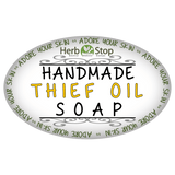 Handmade Thief Oil Soap Label - Front
