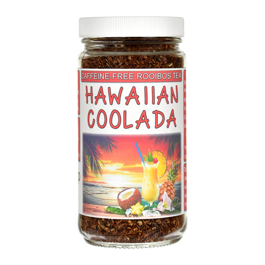 Hawaiian Coolada Loose Leaf Rooibos Tea Jar