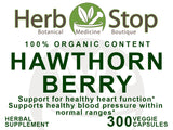 Hawthorn Berry Capsules Label - Front