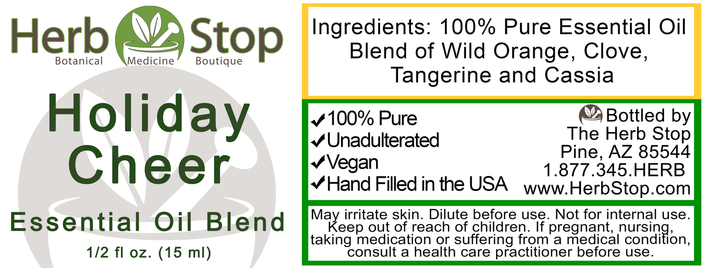 Holiday Cheer Essential Oil Blend