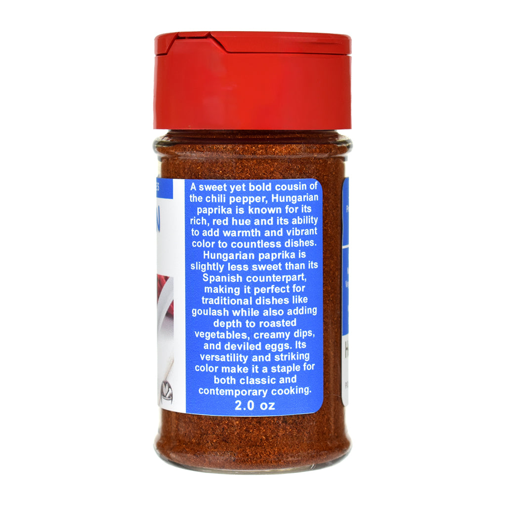 Hungarian Paprika Spice Jar - Right Side