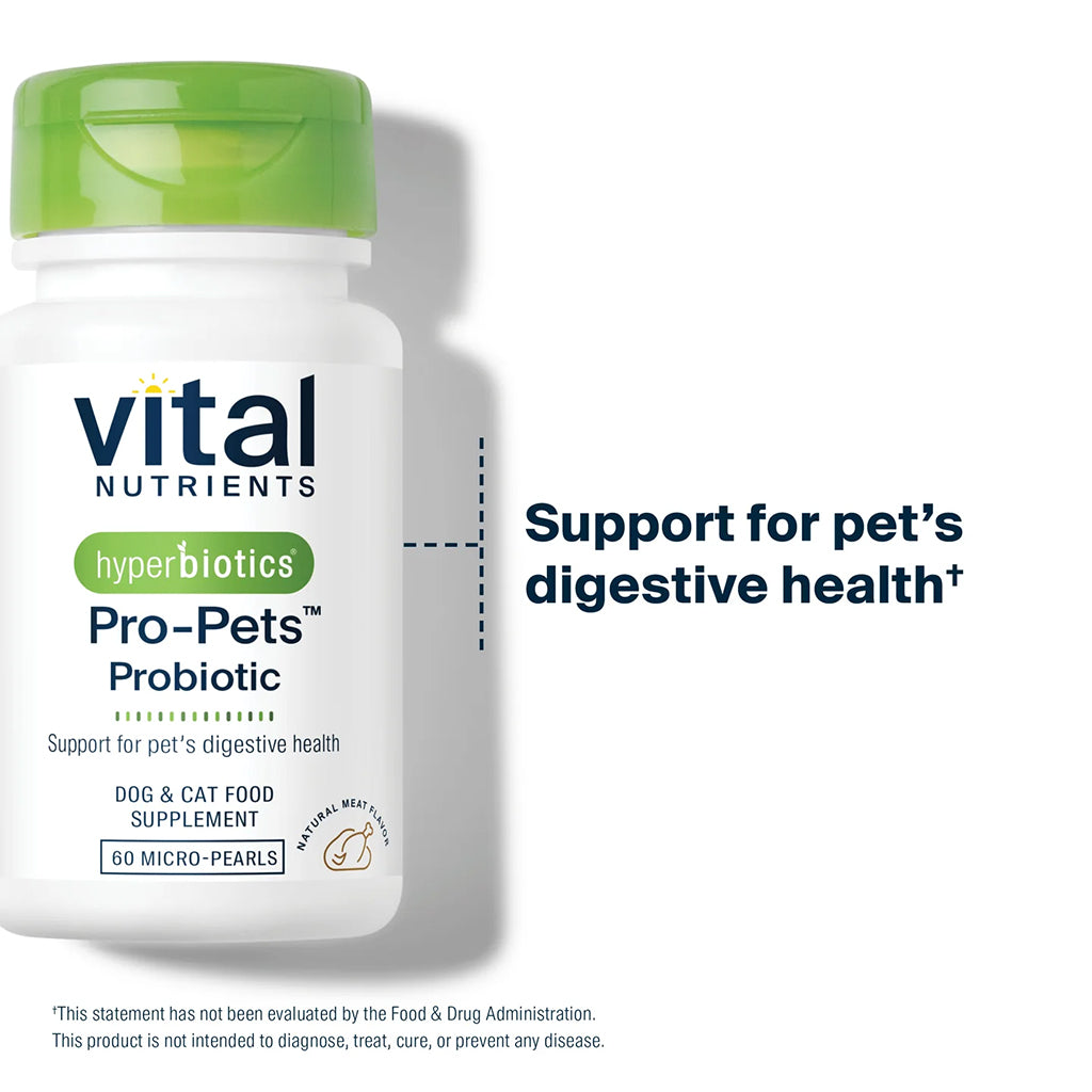 Hyperbiotics Pro-Pets Probiotic - Vital Nutrients