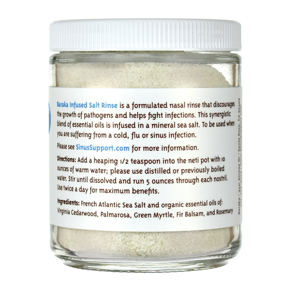 Infused Salt Rinse by Baraka - Back