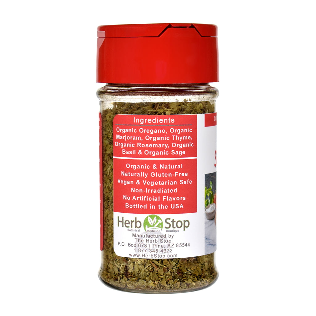 Italian Seasoning Spice Jar - Left