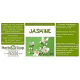 Jasmine Loose Leaf Green Tea Label