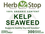 Kelp Seaweed Capsules Label - Front