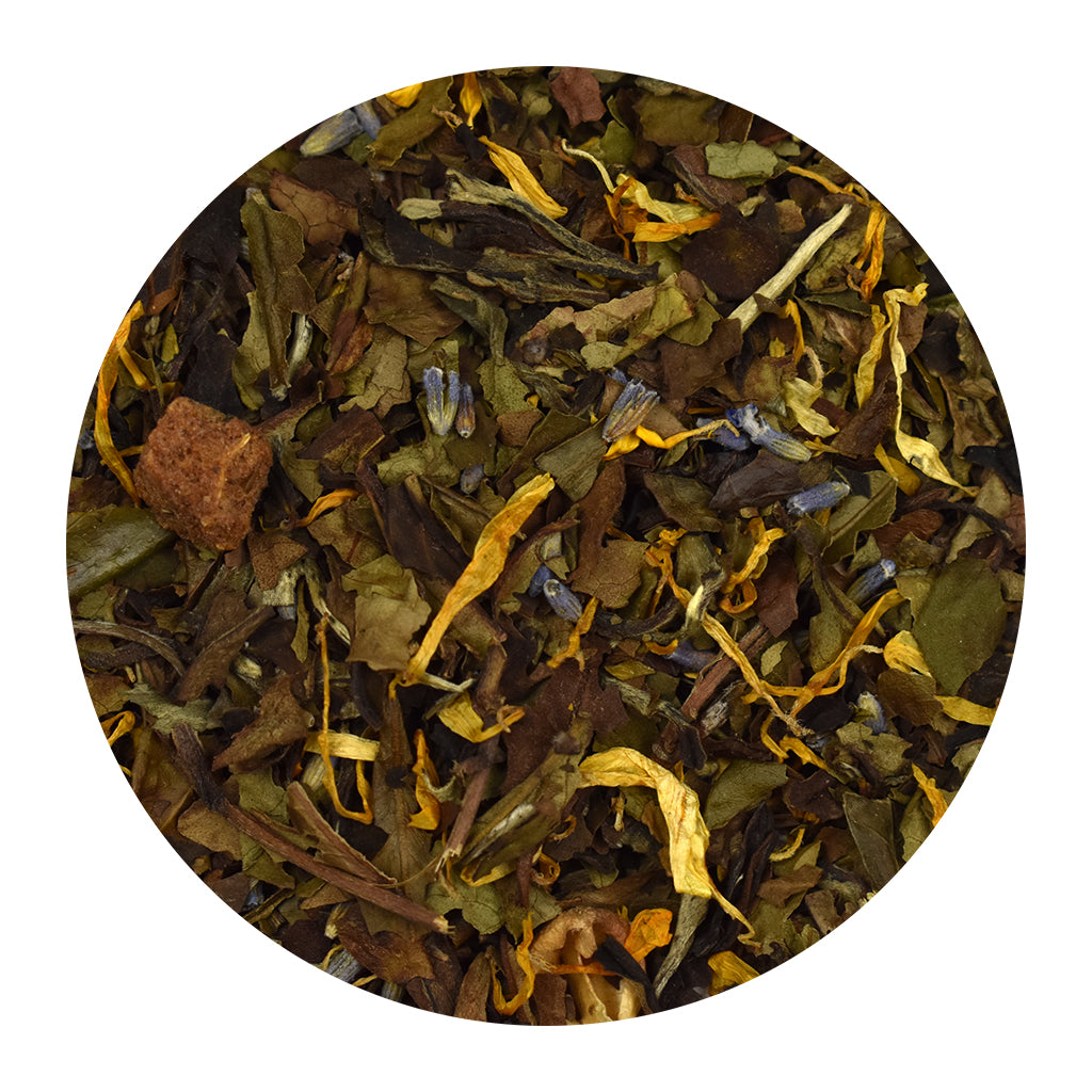 Bulk Lavender Peach Loose Leaf White Tea