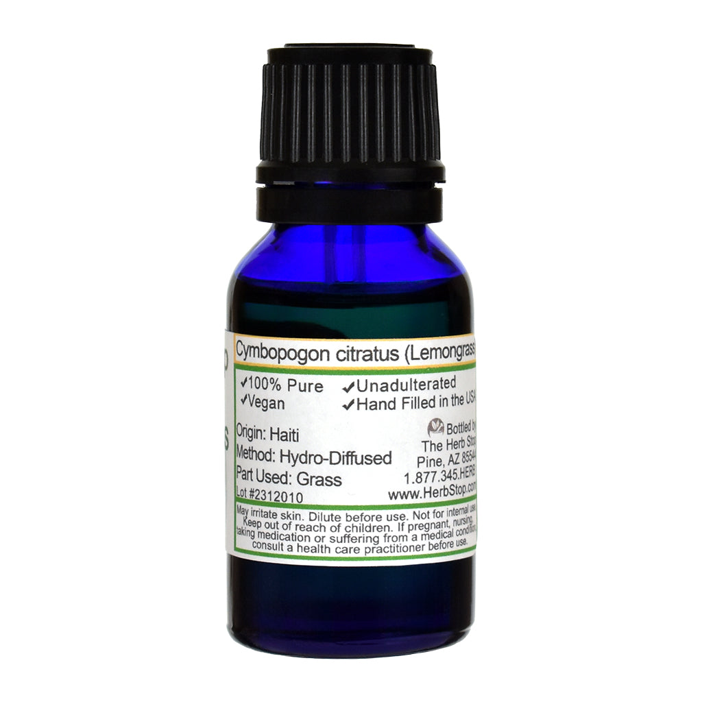 Lemongrass Essential Oil - Back