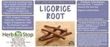 Licorice Root Loose Leaf Herbal Tea Label